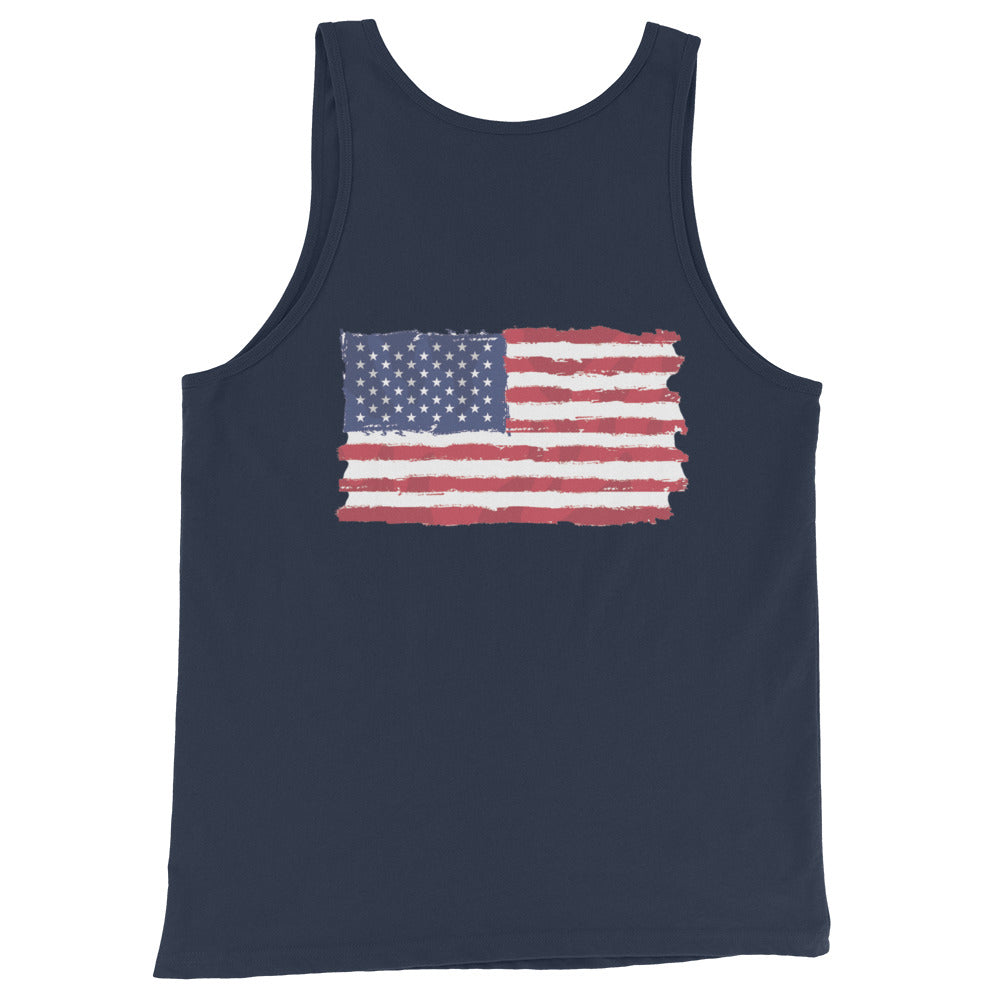 4Th Of July Iron Sharpens Iron Tank Top