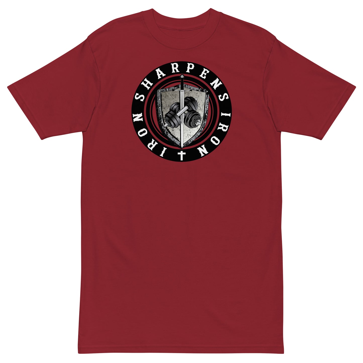 Iron Sharpens Iron Pump Cover *With Bible Verse on the back*