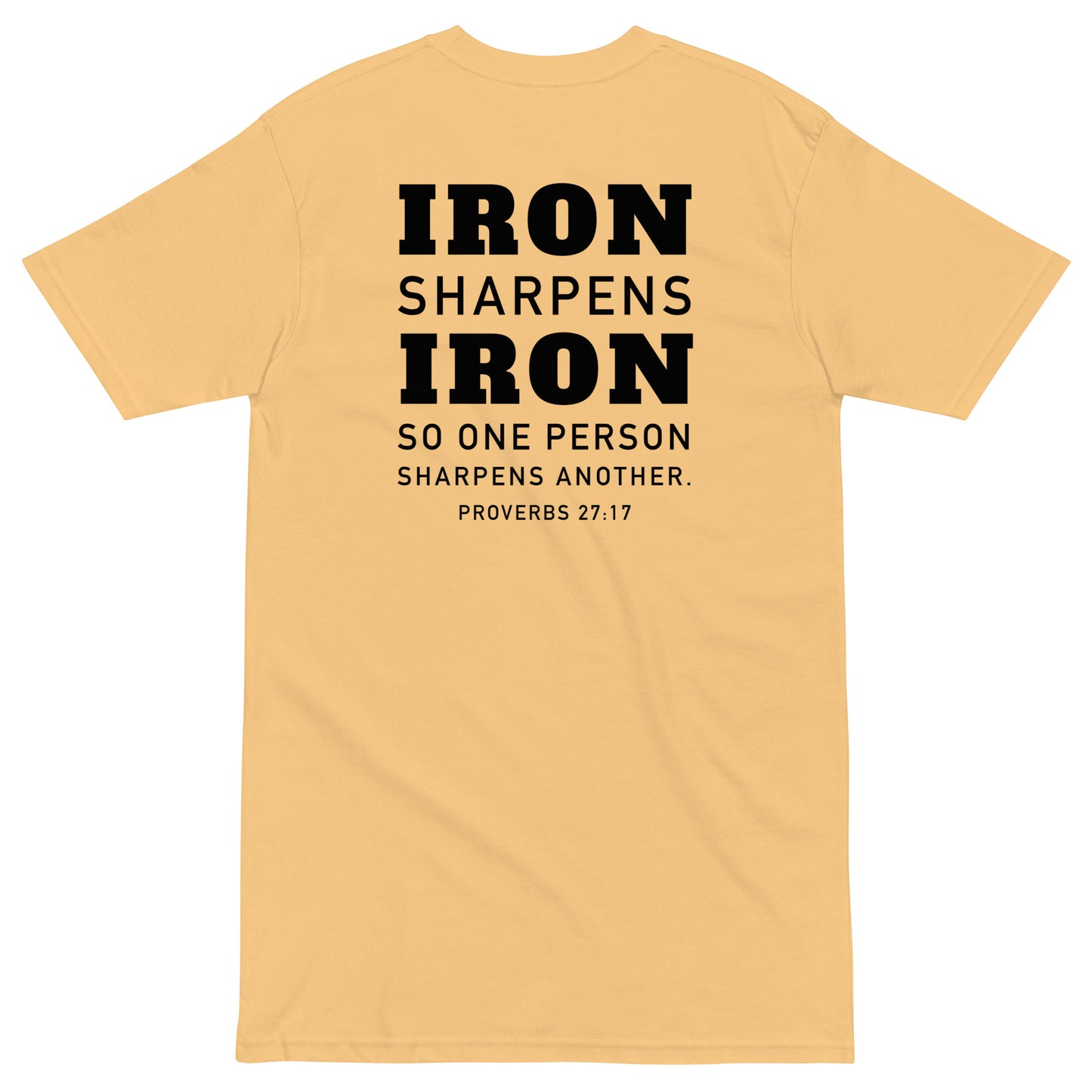 Iron Sharpens Iron Pump Cover *With Bible Verse on the back*