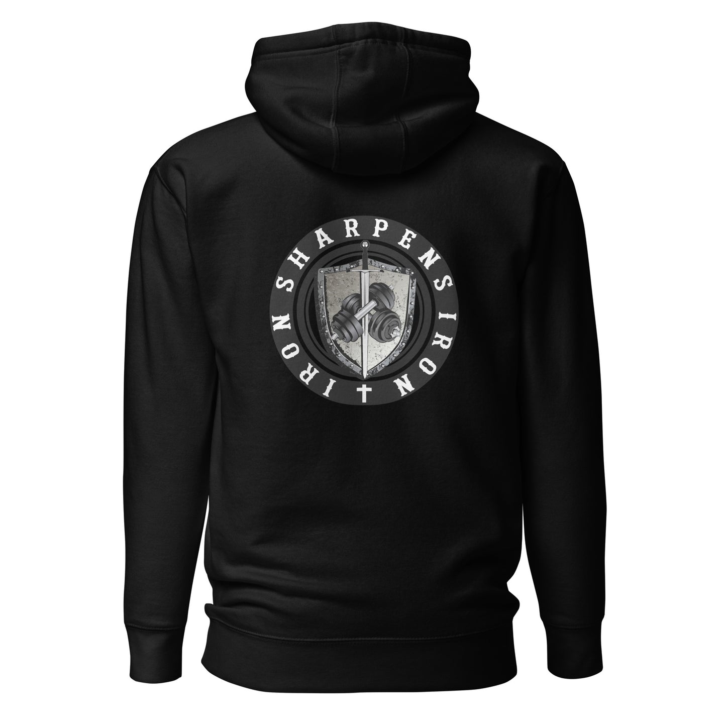 Unisex IRON SHARPENS IRON ETERNAL PREMIUM Hoodie (BLK COLLECTION)