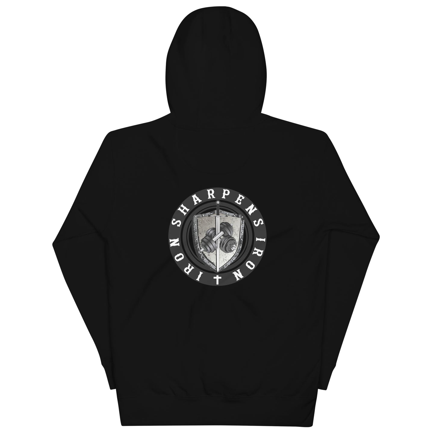 Unisex IRON SHARPENS IRON ETERNAL PREMIUM Hoodie (BLK COLLECTION)