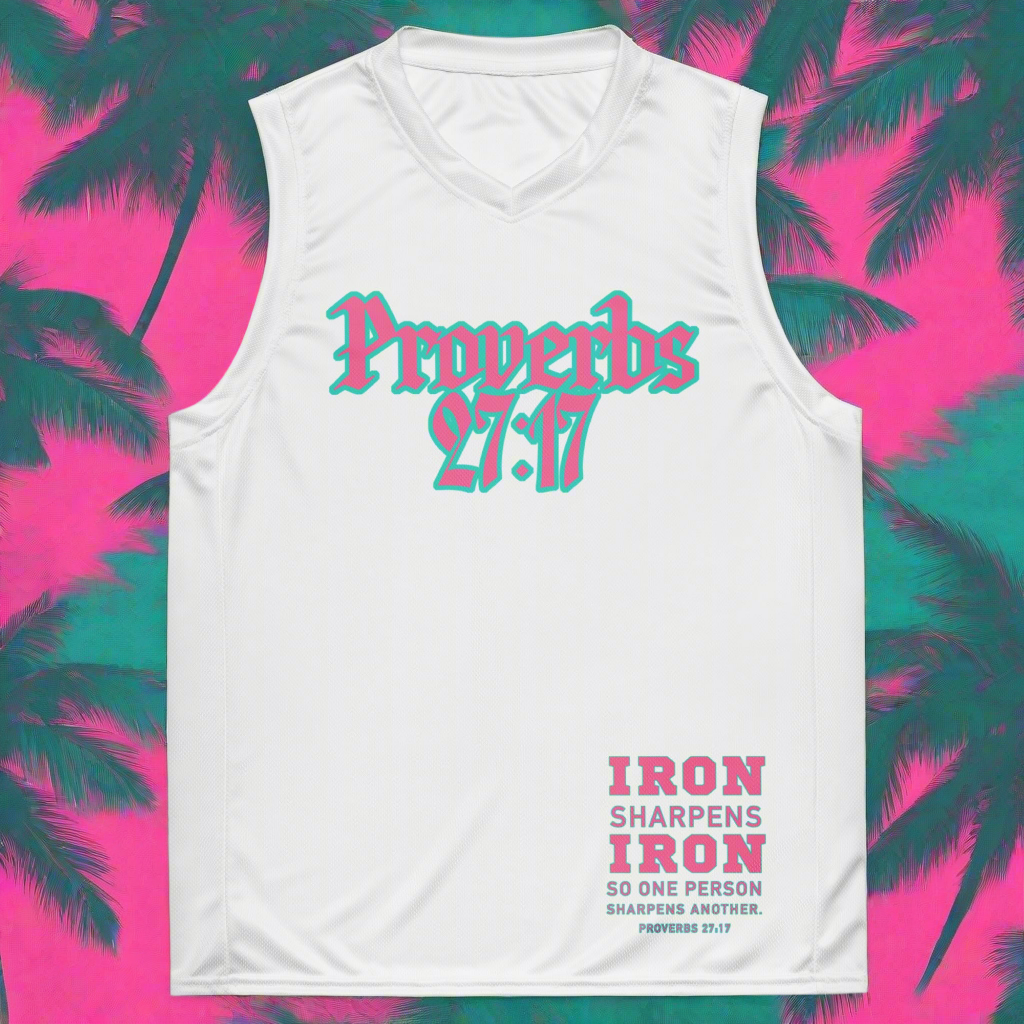 South Beach Iron Sharpens Iron Basketball Jersey