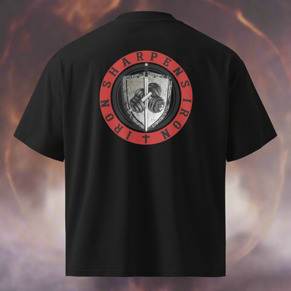 Never Alone In The Fire Daniel 3:25 Iron Sharpens Iron Heavy weight pump cover