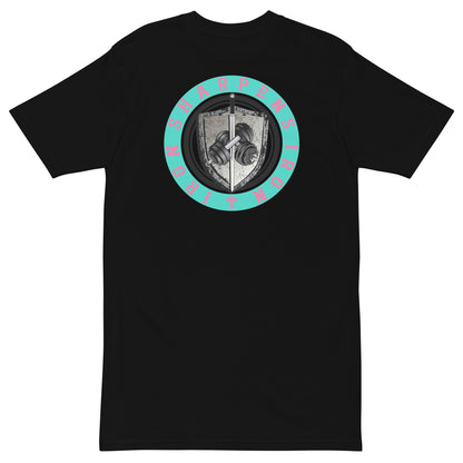 Iron Sharpens Iron south beach collection with scripture on the back