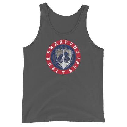 4Th Of July Iron Sharpens Iron Tank Top