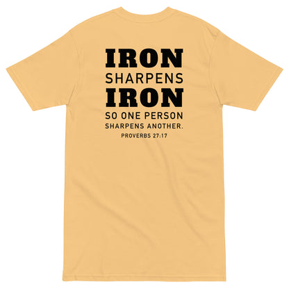 Iron Sharpens Iron Pump Cover  *With Bible Verse on the back*
